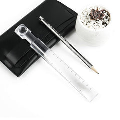 Multifunctional Ruler Magnifying Glass Desktop Elderly Reading