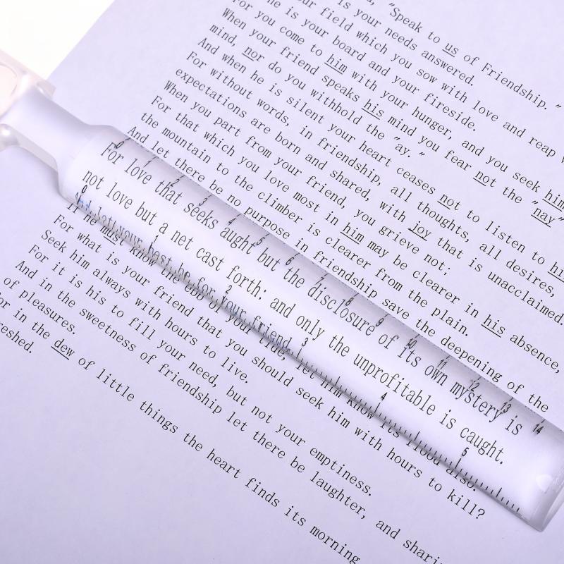 Multifunctional Ruler Magnifying Glass Desktop Elderly Reading