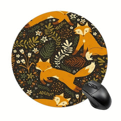 Round Mouse Pad Non Slip Rubber Base 20cmx20cm