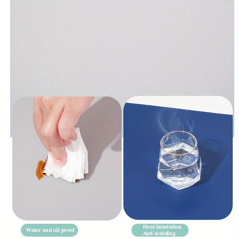 Waterproof PU Leather Desk Mat 80 for Home Office Dorm Student Desk