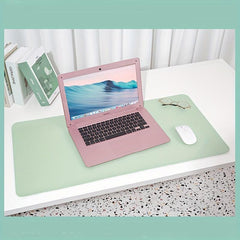 Waterproof PU Leather Desk Mat 80 for Home Office Dorm Student Desk