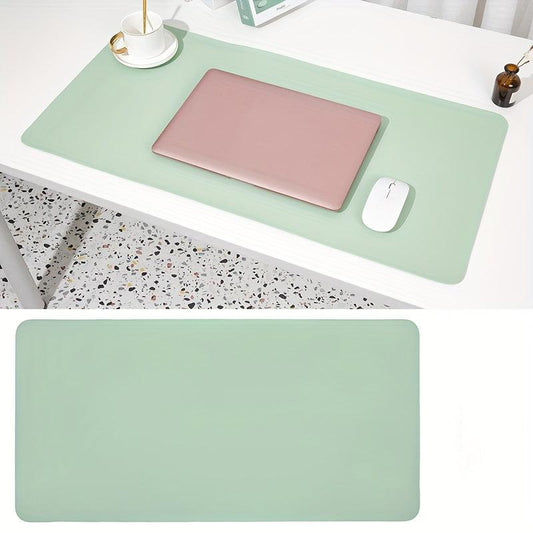 Waterproof PU Leather Desk Mat 80 for Home Office Dorm Student Desk