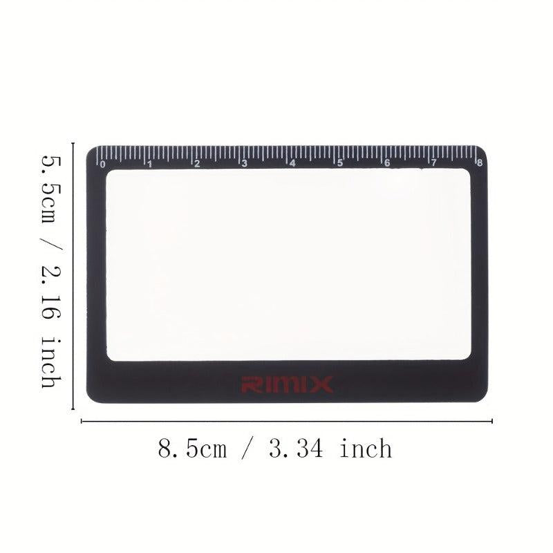 Pocket Credit Card Size Magnifying Glass