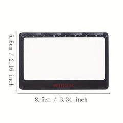 Pocket Credit Card Size Magnifying Glass