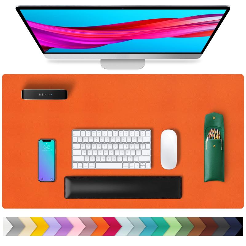 Leather Desk Mat Desk Writing Pad Office Desk Pad Desk Mats On Top Of Desks