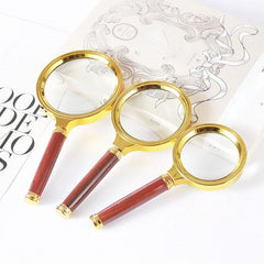 Handheld HD Magnifying Glass Portable Reading Aid For Seniors