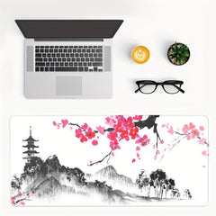 XL Gaming Mouse Pad Cherry Blossoms 31.5 x 11.8