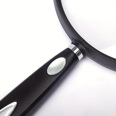 Large Diameter Magnifying Glass 13 Page Magnifier Handheld Light