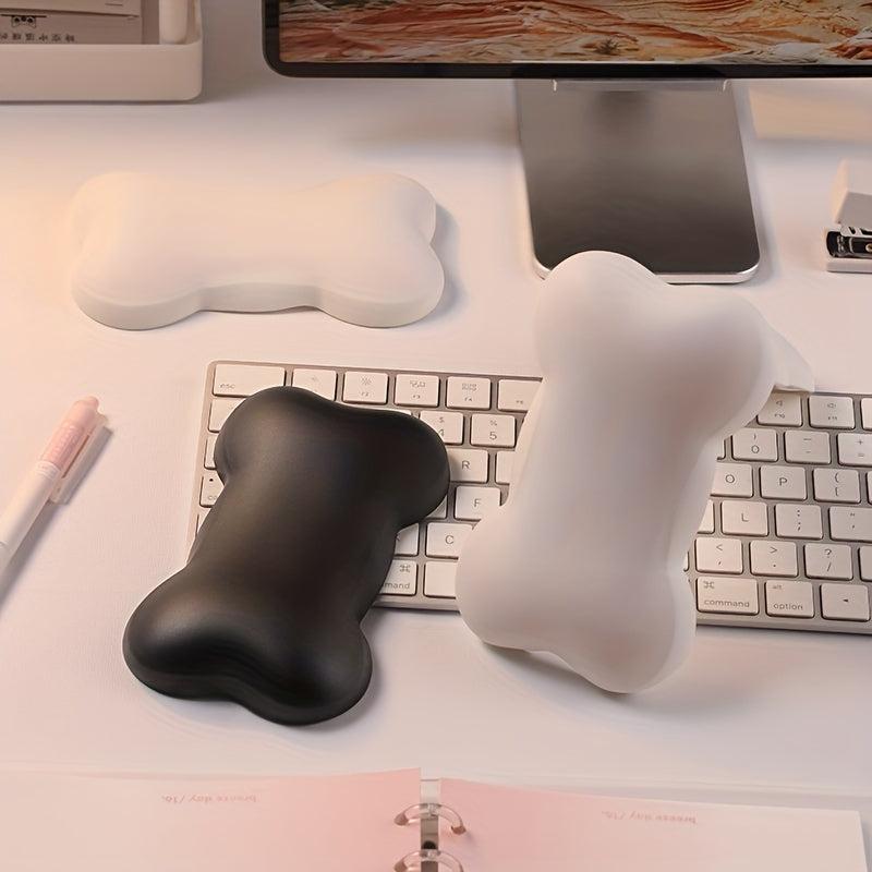 Leather Silicone Wrist Mouse Pad Keyboard Hand Rest Wrist Support