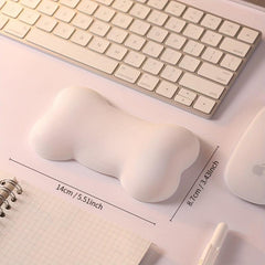 Leather Silicone Wrist Mouse Pad Keyboard Hand Rest Wrist Support