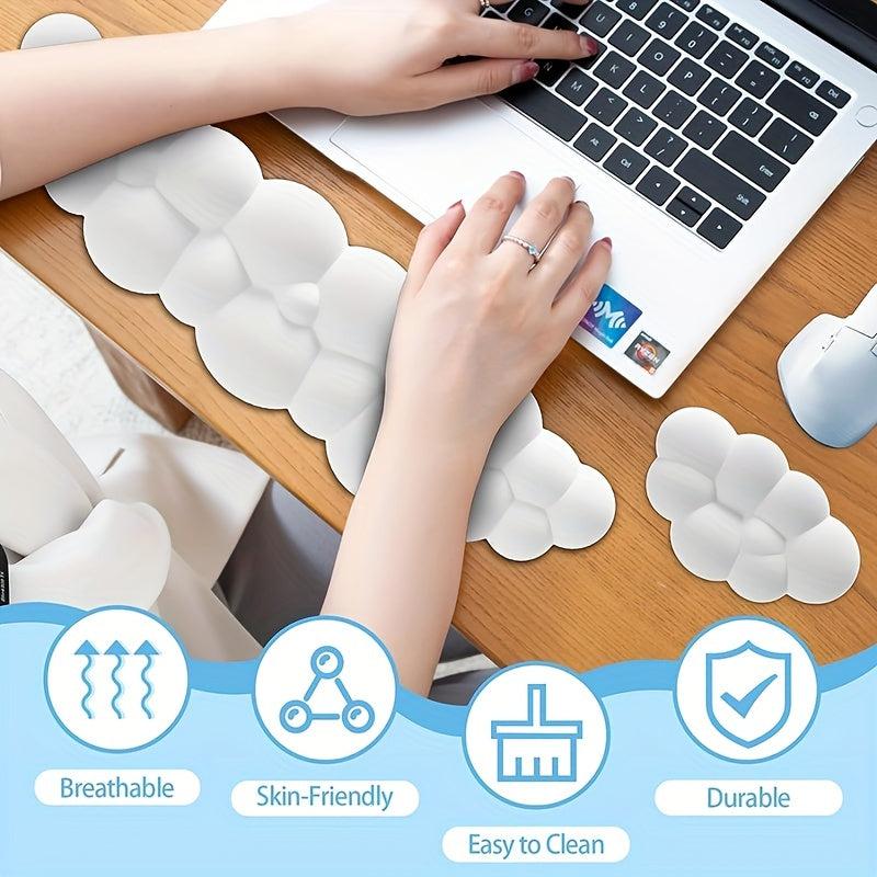 Cloud Silicone Non-slip Keyboard Hand Rest