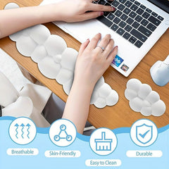 Cloud Silicone Non-slip Keyboard Hand Rest