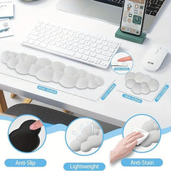 Cloud Silicone Non-slip Keyboard Hand Rest