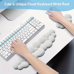 Cloud Silicone Non-slip Keyboard Hand Rest