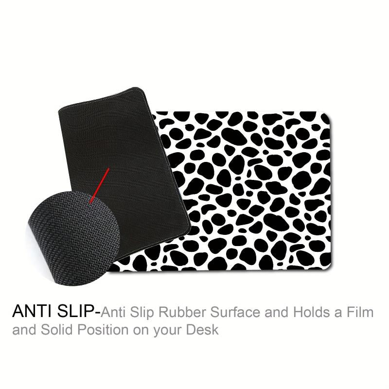 Cow Pattern Desk Mat Extended Mouse Pad 27.5x11.8in