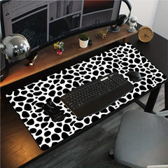 Cow Pattern Desk Mat Extended Mouse Pad 27.5x11.8in