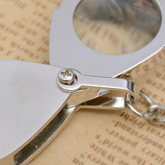10X Folding Pocket Magnifier for Reading & Jewelry