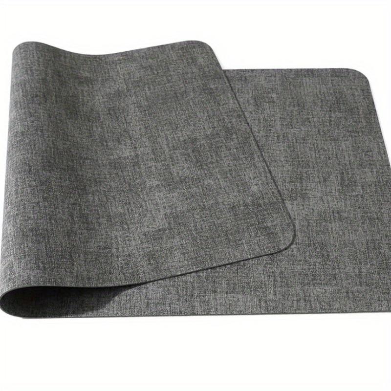 Non Slip Leather Mouse Pad - Double Sided Design