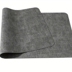 Non Slip Leather Mouse Pad - Double Sided Design