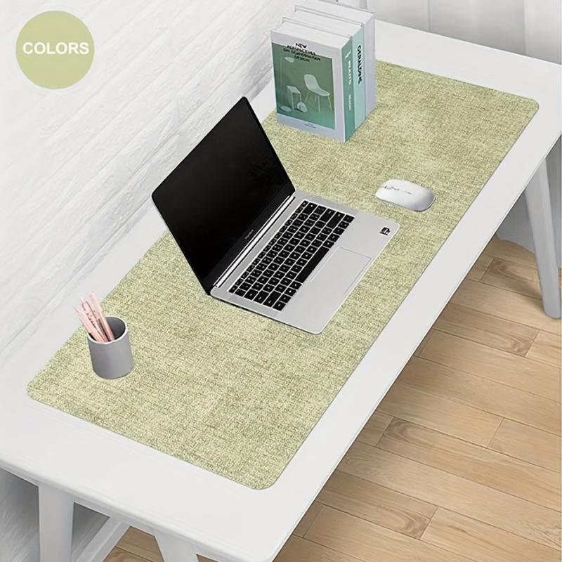 Non Slip Leather Mouse Pad - Double Sided Design
