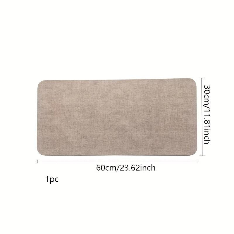 Non Slip Leather Mouse Pad - Double Sided Design