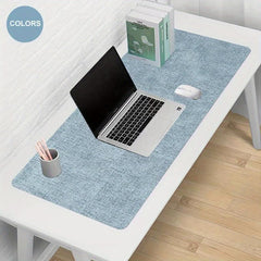 Non Slip Leather Mouse Pad - Double Sided Design