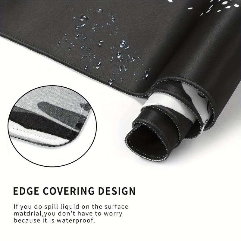 Wave Pattern Extended Gaming Mouse Pad 80x30cm