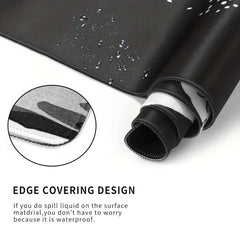 Wave Pattern Extended Gaming Mouse Pad 80x30cm