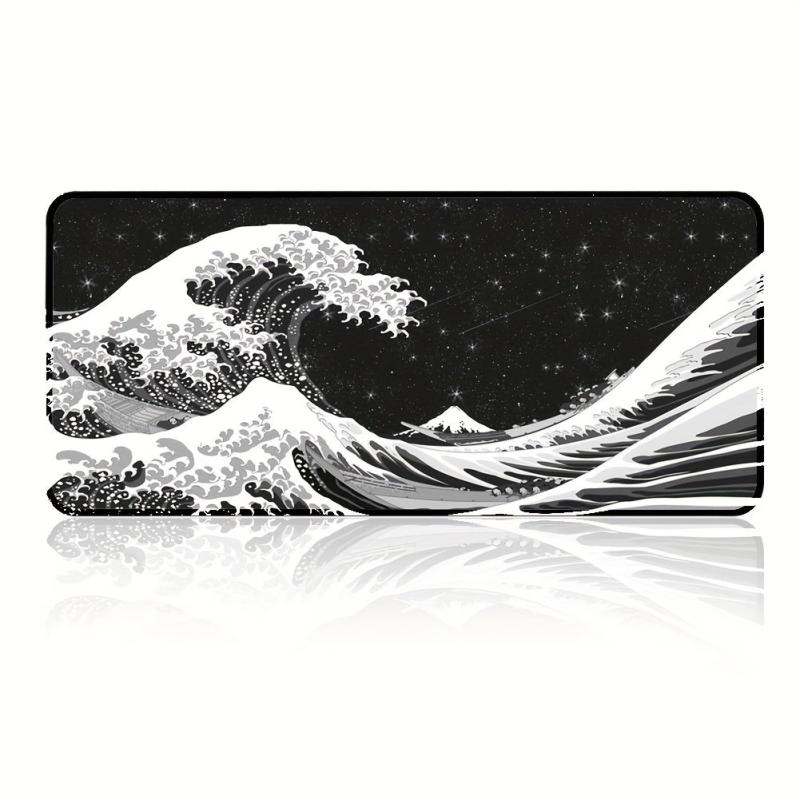 Wave Pattern Extended Gaming Mouse Pad 80x30cm