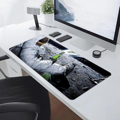 Oversized Astronaut Gamer Mouse Pad Non-Slip Rubber Keyboard Pad