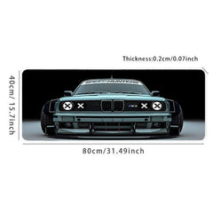Large Anti Slip Car Racing Sports Car Mouse Pad