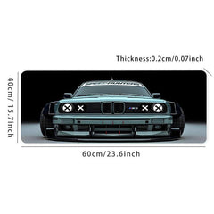 Large Anti Slip Car Racing Sports Car Mouse Pad