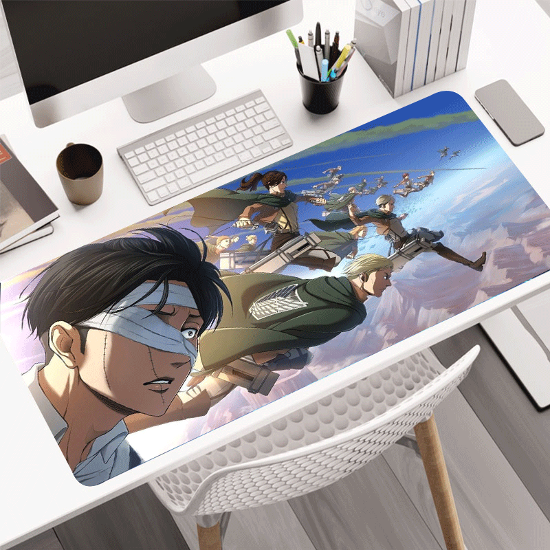 Cartoon Anime Gaming Mousepad and Keyboard Pad