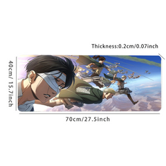 Cartoon Anime Gaming Mousepad and Keyboard Pad