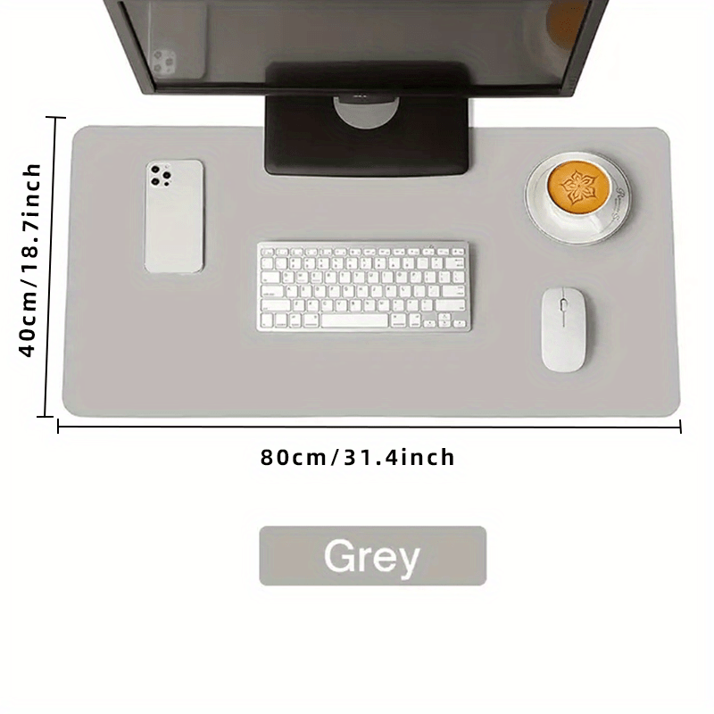 Large Office Desk Protector Mat Waterproof Mouse Pad Keyboard Pad