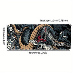 Large Game Mouse Pad Dragon Gaming Accessories HD Print Desk Mat