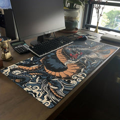 Large Game Mouse Pad Dragon Gaming Accessories HD Print Desk Mat