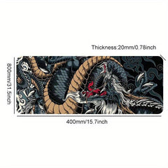 Large Game Mouse Pad Dragon Gaming Accessories HD Print Desk Mat