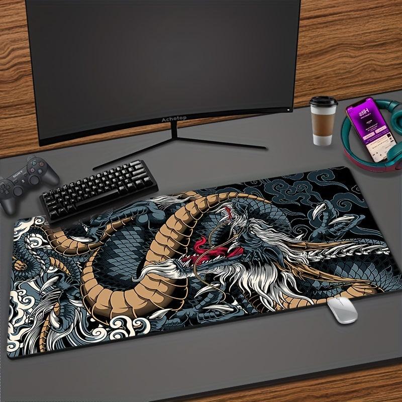 Large Game Mouse Pad Dragon Gaming Accessories HD Print Desk Mat