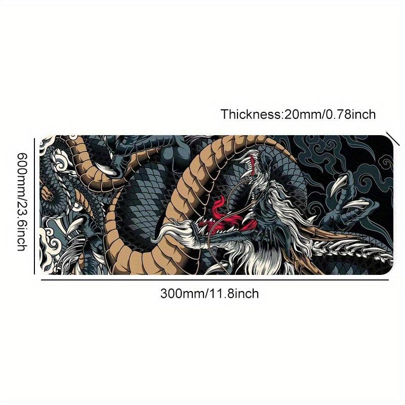 Large Game Mouse Pad Dragon Gaming Accessories HD Print Desk Mat