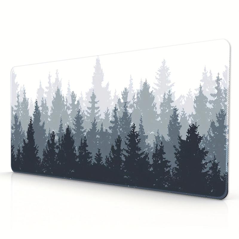 Large Gaming Mouse Pad Terrain Graphics Office Desk Pad Non-slip Stitched Edge
