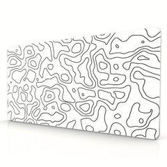 Large Gaming Mouse Pad Terrain Graphics Office Desk Pad Non-slip Stitched Edge