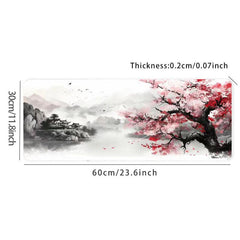 Japanese Cherry Blossoms Mouse Pad Desk Mat Large Gaming Mousepad