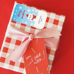 100 Pcs Cartoon Merry Christmas Stickers Gift Packaging Sealing Stickers