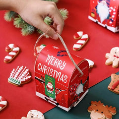 100 Pcs Cartoon Merry Christmas Stickers Gift Packaging Sealing Stickers