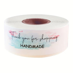 500 Sheets Thankyou Sticker Adhesive Gift Sealing Stationery Sticker