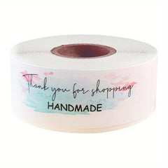500 Sheets Thankyou Sticker Adhesive Gift Sealing Stationery Sticker