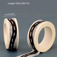 1pc Railroad Road Washi Tape DIY Materials