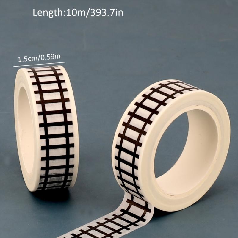 1pc Railroad Road Washi Tape DIY Materials