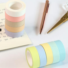 10pcs Mixed Masking Tape for DIY Crafts at Home Washi Tape for Journal Diary